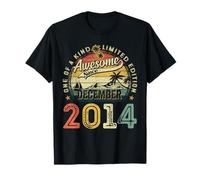 Awesome Since December 2014 11 Years Old 11th Birthday Boys T-Shirt