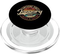 Awesome Since January 2020 | 6 years old | 6th Birthday PopSockets PopGrip for MagSafe
