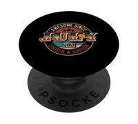 Awesome Since July 2020 | 5 years old | 5th Birthday PopSockets Adhesive PopGrip