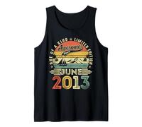 Awesome Since June 2013 Vintage Boy Girls Teen 13th Birthday Tank Top