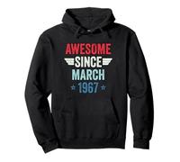 Awesome Since March 1967 Pullover Hoodie