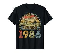 Awesome Since November 1986 39th Birthday Men 39 Years Old T-Shirt