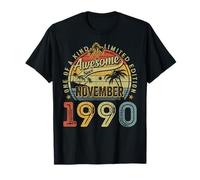 Awesome Since November 1990 35th Birthday Men 35 Years Old T-Shirt