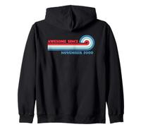 Awesome Since November 2000 Zip Hoodie