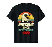 Awesome Since September 1922 Vintage Birthday Classic 1922 T-Shirt