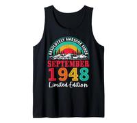Awesome Since September 1948 Limited Edition 78 Years Old Tank Top