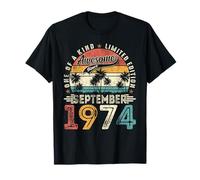 Awesome since September 1974 51 Years Old 51st Birthday Men T-Shirt