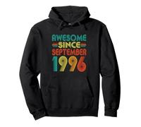Awesome Since September 1996 Years 29th Bday Funny Vintage Pullover Hoodie