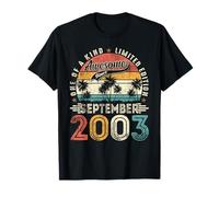 Awesome since September 2003 22 Years Old 22nd Birthday Men T-Shirt