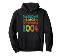 Awesome Since September 2004 Years 21st Bday Funny Vintage Pullover Hoodie