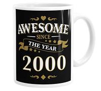 Awesome Since The Year 2000 20th Birthday Gift Funny B-Day Slogan Coffee Mug Tea Cup