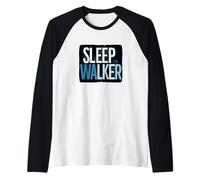 Awesome Sleep Walker Speech Look for Adults and Kids Raglan Baseball Tee