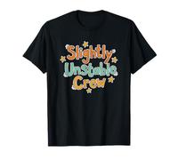 Awesome Slightly Unstable Crew Speech Graphic T-Shirt