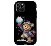 Awesome Snowball Battles with this Teddy Bear Look Case for iPhone 11 Pro