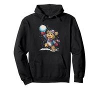 Awesome Snowball Battles with this Teddy Bear Look Pullover Hoodie