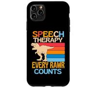 Awesome Speech Therapy Dinosaur Every Rawr Counts Case for iPhone 11 Pro Max