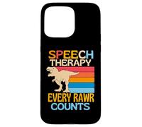 Awesome Speech Therapy Dinosaur Every Rawr Counts Case for iPhone 15 Pro Max