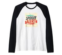 Awesome Spoiler Alert Motto Raglan Baseball Tee