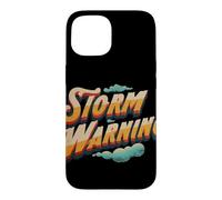 Awesome Storm Warning Emblem Case for iPhone 15
