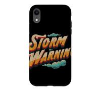 Awesome Storm Warning Emblem Case for iPhone XR