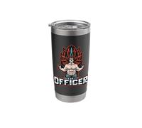 Awesome Strong Fearless Security Officer Stainless Steel Insulated Tumbler