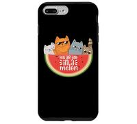 Awesome Summer Pet Cat Fruits One in a Melon Watermelon Case for iPhone 7 Plus/8 Plus