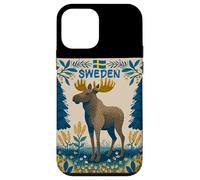 Awesome Sweden Moose in Forest for Nature Lovers Case for iPhone 12 mini