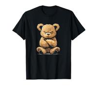 Awesome Teddy Bear with mad look for Man and Woman T-Shirt