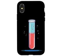 Awesome Test Tube with Vibrant Liquid for Boys and Girls Case for iPhone X/XS