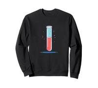 Awesome Test Tube with Vibrant Liquid for Boys and Girls Sweatshirt