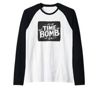 Awesome Time Bomb Costume for Man and Woman Raglan Baseball Tee