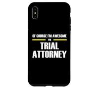 Awesome Trial Attorney Case for iPhone XS Max