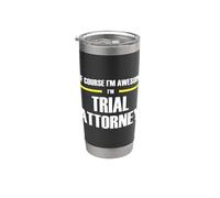 Awesome Trial Attorney Stainless Steel Insulated Tumbler