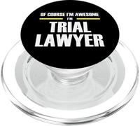 Awesome Trial Lawyer PopSockets PopGrip for MagSafe