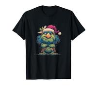 Awesome Troll with Christmas Hat Costume T-Shirt