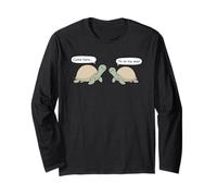Awesome Turtle Funny Jokes Sarcastic Pun Long Sleeve T-Shirt