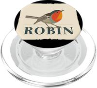 Awesome vibrant Robin Bird for colorful Animals Lovers PopSockets PopGrip for MagSafe