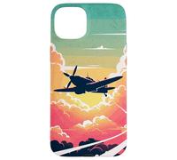 Awesome Vintage 1938 RAF Supermarine Spitfire Plane Design Case for iPhone 15 Plus