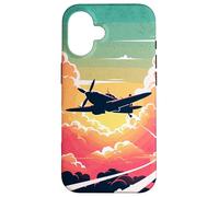 Awesome Vintage 1938 RAF Supermarine Spitfire Plane Design Case for iPhone 16