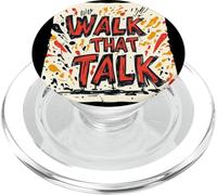 Awesome Walk that Talk Idiom Statement PopSockets PopGrip for MagSafe