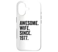 Awesome Wife Since 1977 | 49th wedding anniversary 49 years Case for iPhone 17
