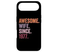 Awesome Wife Since 1977 | 49th wedding anniversary 49 years Case for iPhone Air