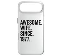 Awesome Wife Since 1977 | 49th wedding anniversary 49 years Case for iPhone Air