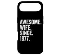 Awesome Wife Since 1977 | 49th wedding anniversary 49 years Case for iPhone Air