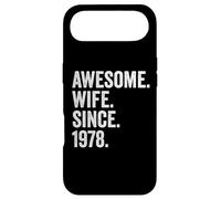Awesome Wife Since 1978 | 48th wedding anniversary 48 years Case for iPhone Air