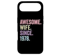 Awesome Wife Since 1978 | 48th wedding anniversary 48 years Case for iPhone Air