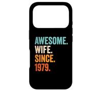 Awesome Wife Since 1979 | 47th wedding anniversary 47 years Case for iPhone 17 Pro