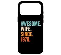 Awesome Wife Since 1979 | 47th wedding anniversary 47 years Case for iPhone 17 Pro Max