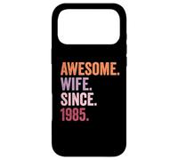 Awesome Wife Since 1985 | 41st wedding anniversary 41 years Case for iPhone 17 Pro Max
