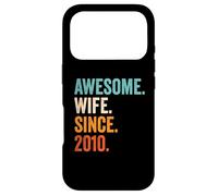 Awesome Wife Since 2010 | 16th wedding anniversary 16 years Case for iPhone 17 Pro